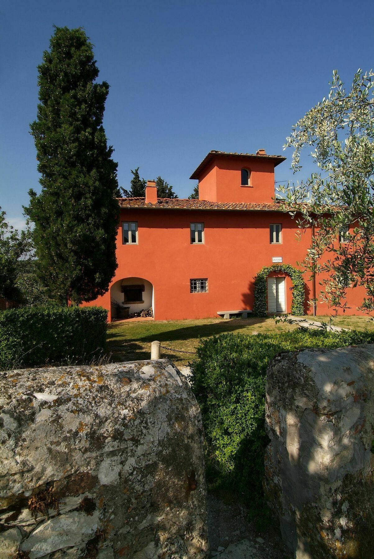 Torre A Cona Wine Estate Hotel San Donato in Collina Екстериор снимка