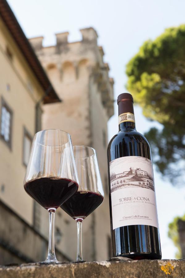 Torre A Cona Wine Estate Hotel San Donato in Collina Екстериор снимка